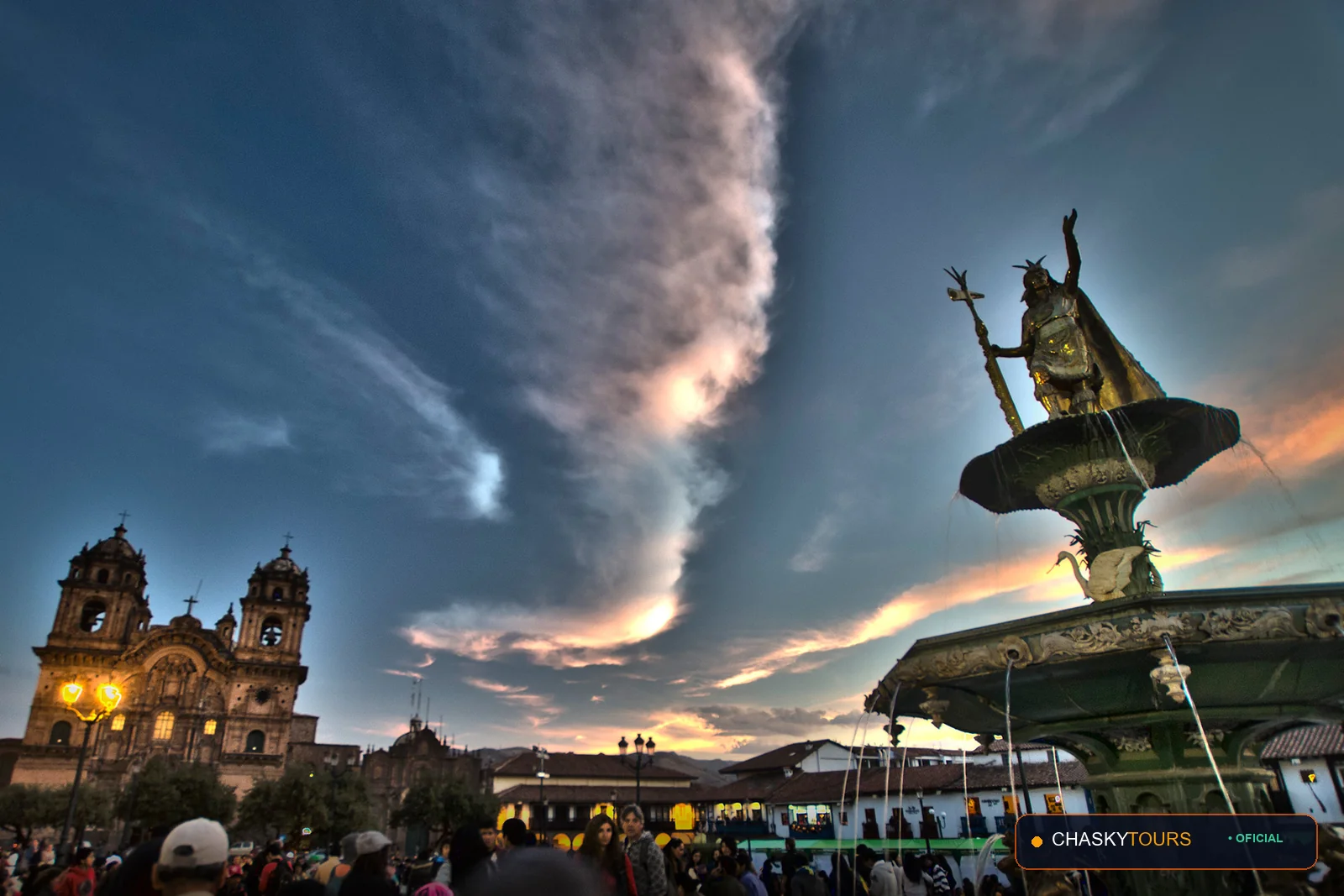 Plaza Mayor y Templo Matriz de Chisquilla