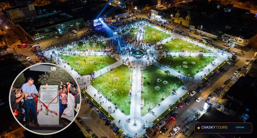 Plaza Mayor y Templo Matriz de El Milagro
